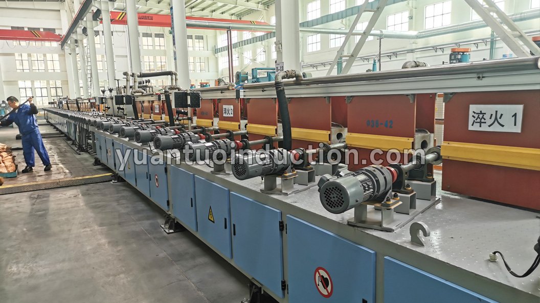 Screw Rod & Piston Rod Tempering Equipment | Automated Induction Q&T Line - Image 2