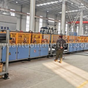 Screw Rod & Piston Rod Tempering Equipment | Automated Induction Q&T Line